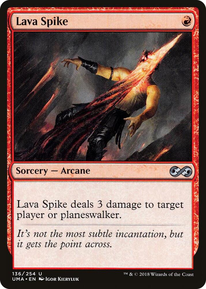 0136 Lava Spike U Ultimate Masters