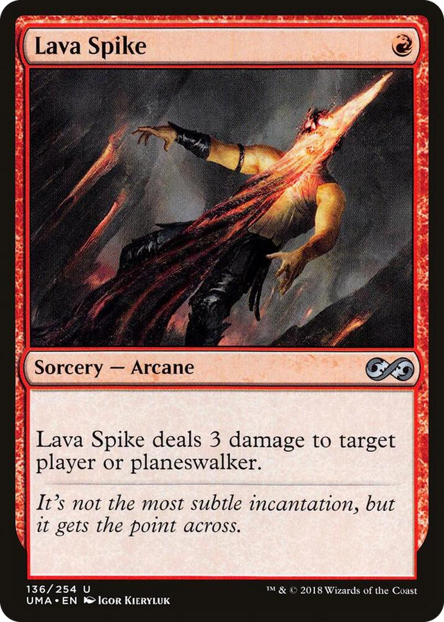 0136 Lava Spike U Ultimate Masters