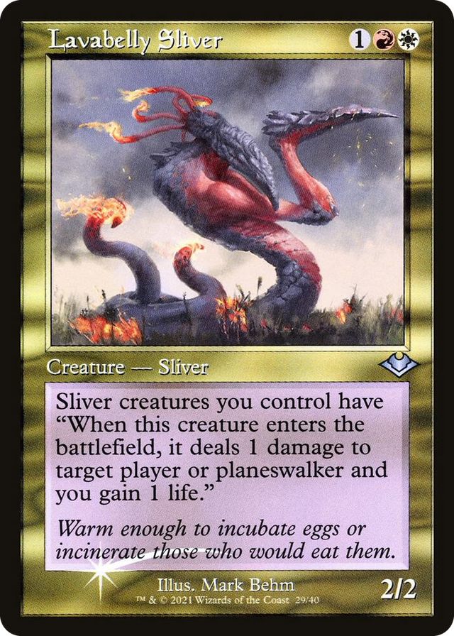 0029 Lavabelly Sliver (Retro Frame) U Modern Horizons