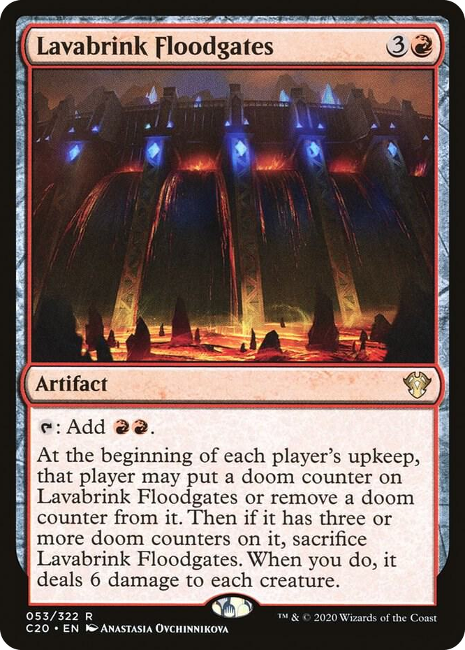 0053 Lavabrink Floodgates R Commander 2020