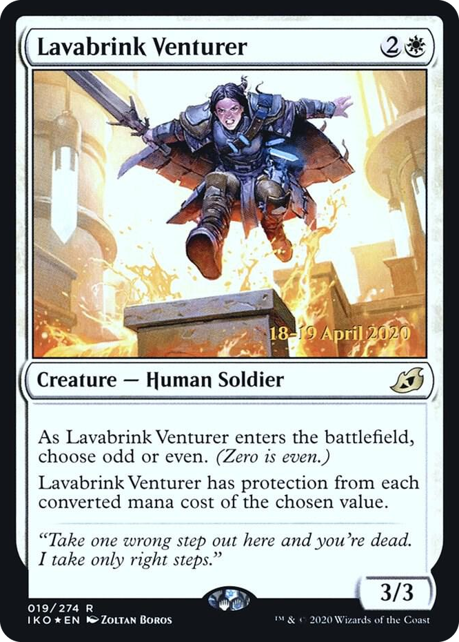 0019 Lavabrink Venturer R Prerelease Cards