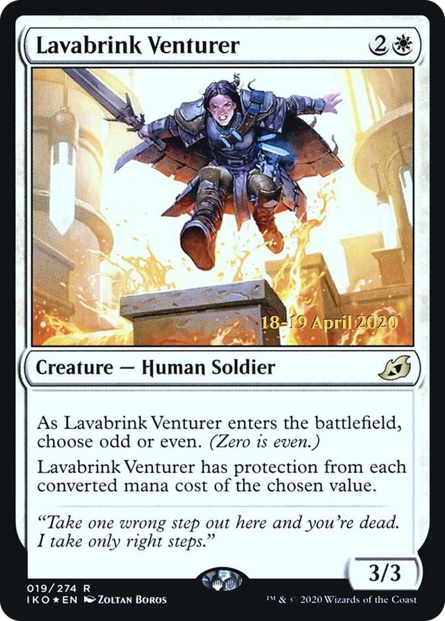 0019 Lavabrink Venturer R Prerelease Cards