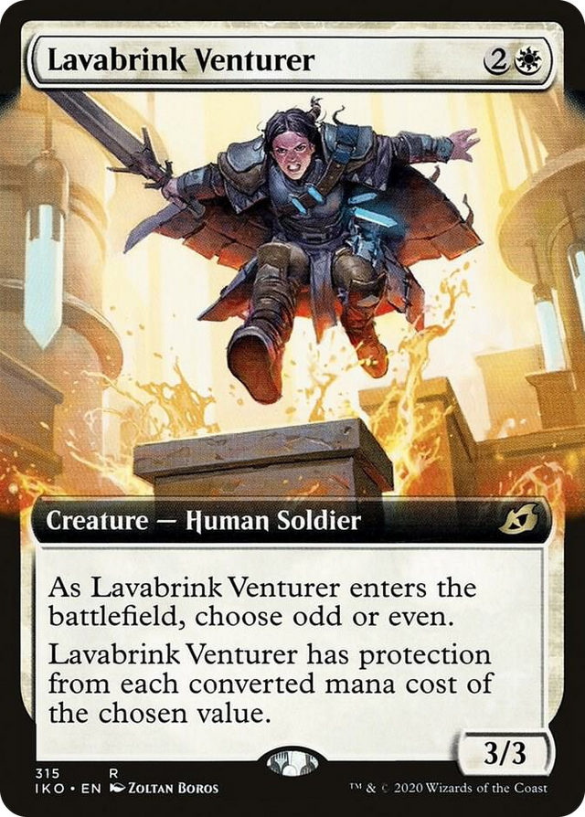 0315 Lavabrink Venturer (Extended Art) R Lair of Behemoths