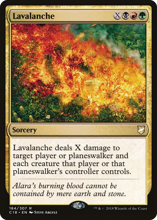 0184 Lavalanche R Commander 2018