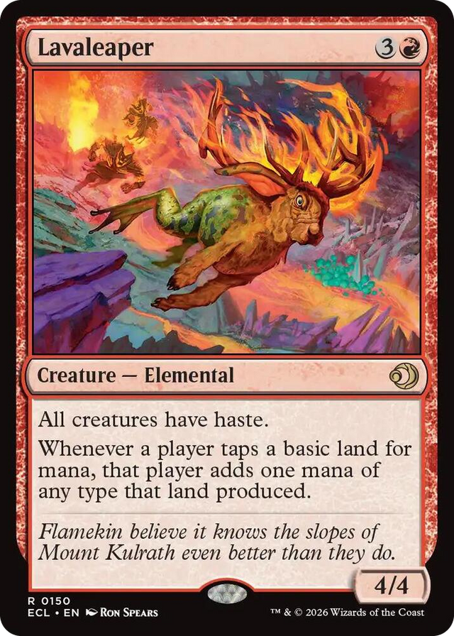 0150 Lavaleaper R Lorwyn Eclipsed