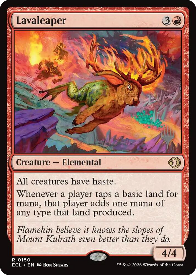 0150 Lavaleaper R Promo Pack: Lorwyn Eclipsed