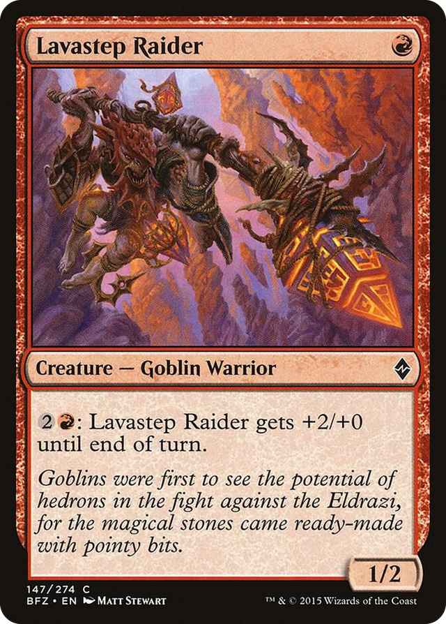0147 Lavastep Raider C Battle for Zendikar