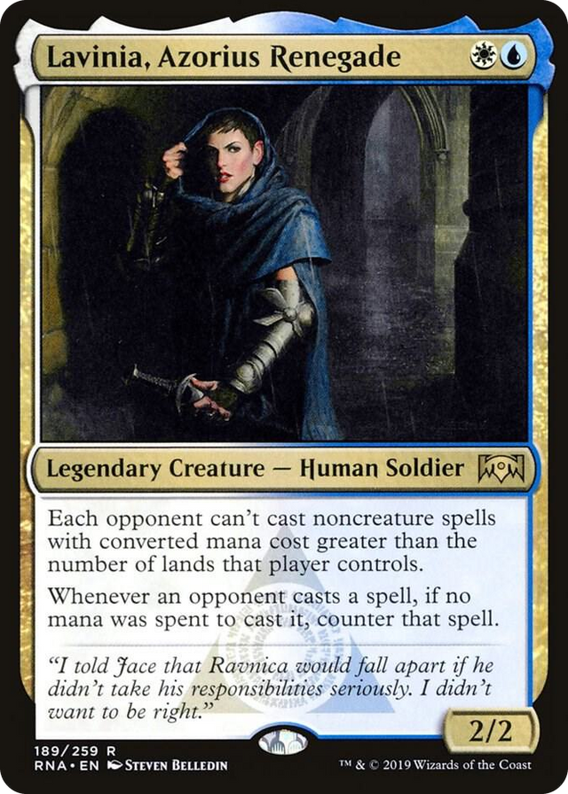 0189 Lavinia, Azorius Renegade R Ravnica Allegiance