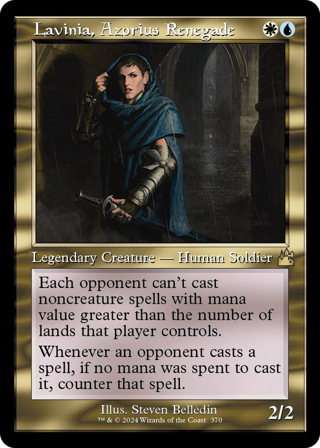 0370 Lavinia, Azorius Renegade (Retro Frame) R Ravnica Remastered