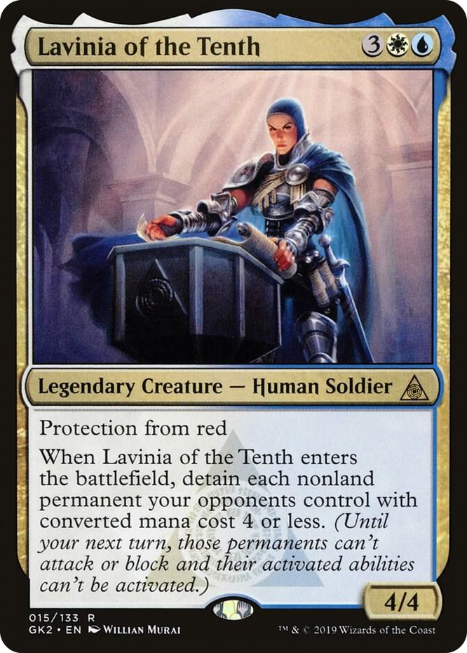 0015 Lavinia of the Tenth R Ravnica Allegiance: Guild Kits