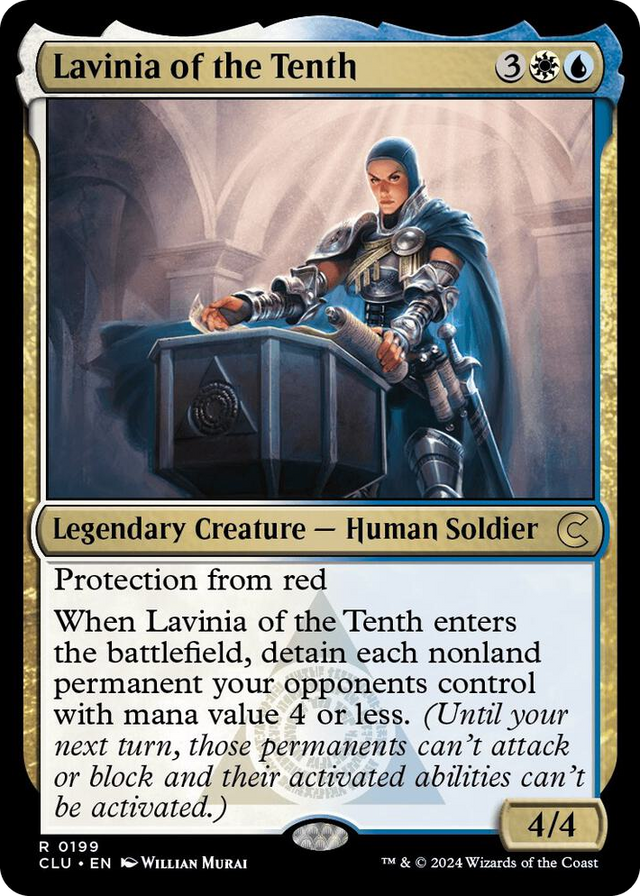 0199 Lavinia of the Tenth R Ravnica: Clue Edition