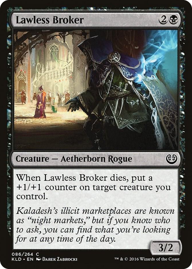 Lawless Broker #86 C - Kaladesh Pokemon card