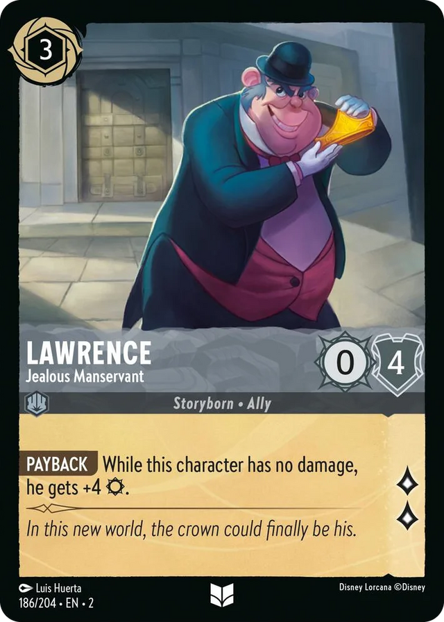 0186 Lawrence - Jealous Manservant Uncommon Rise of the Floodborn