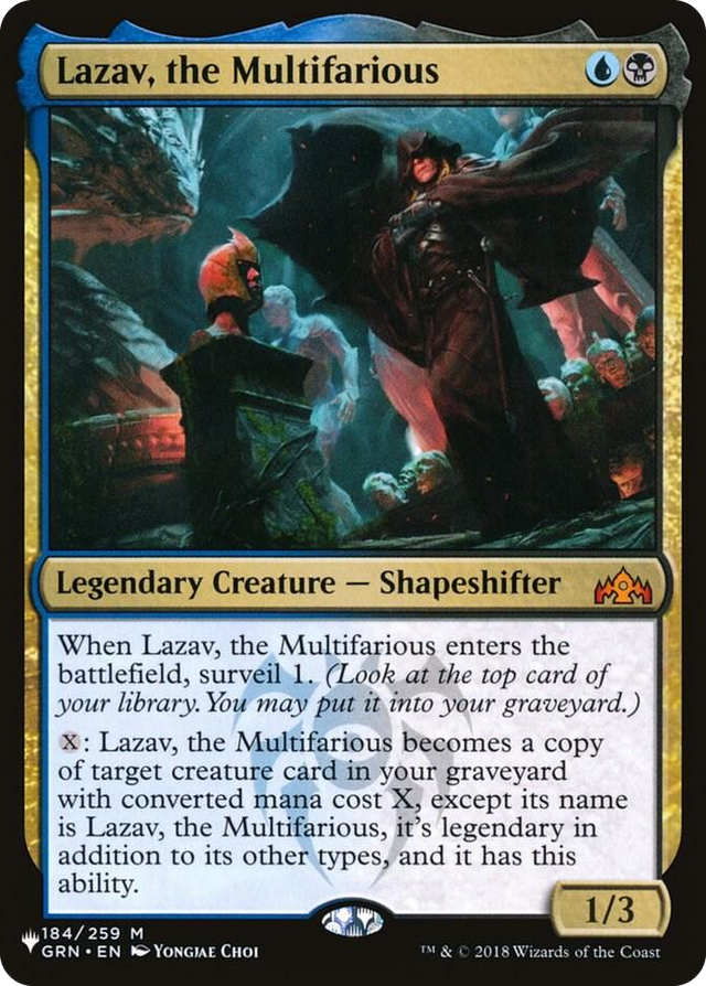 0184 Lazav, the Multifarious M The List Reprints