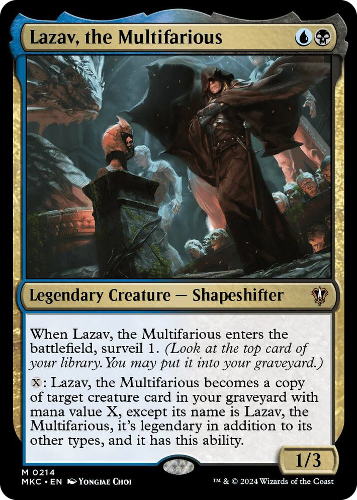 0214 Lazav, the Multifarious M Commander: Murders at Karlov Manor