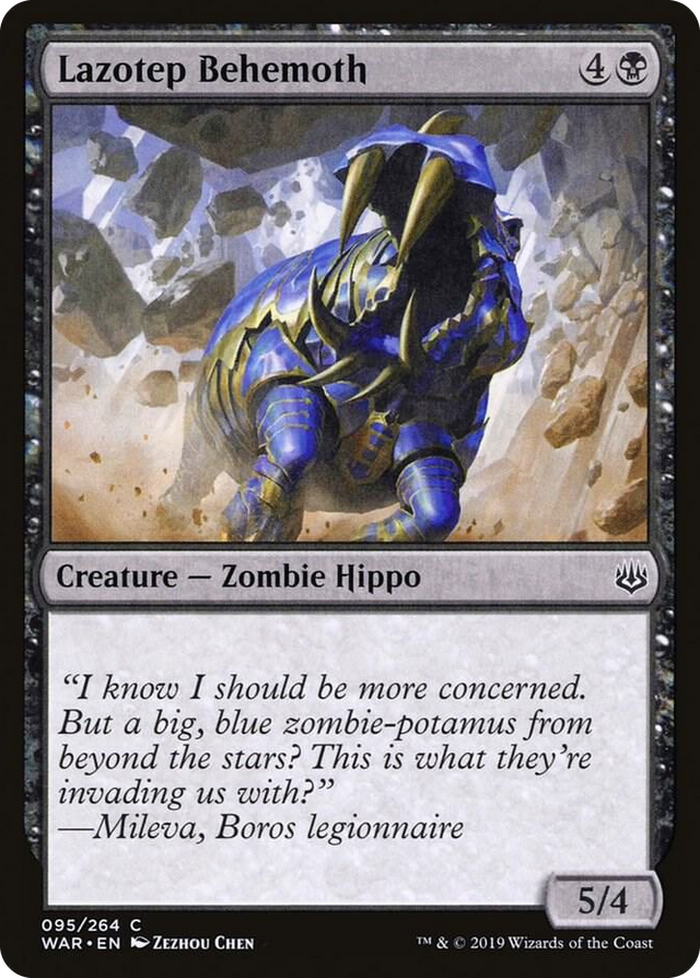 0095 Lazotep Behemoth C War of the Spark