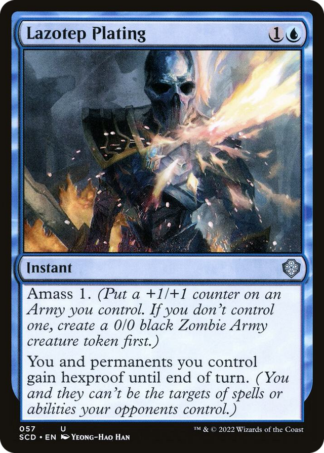 0057 Lazotep Plating U Starter Commander Decks