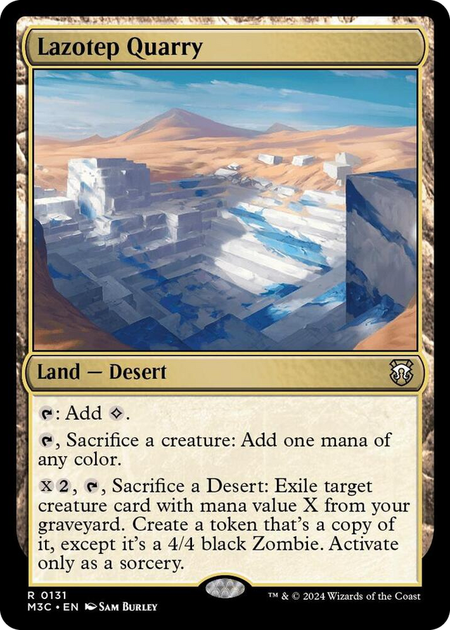 0131 Lazotep Quarry R Commander: Modern Horizons 3