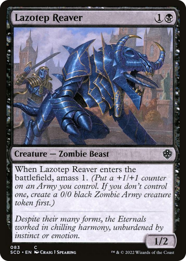 0083 Lazotep Reaver C Starter Commander Decks