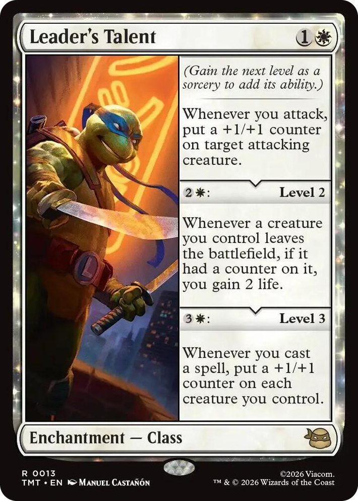 0013 Leader's Talent R Teenage Mutant Ninja Turtles