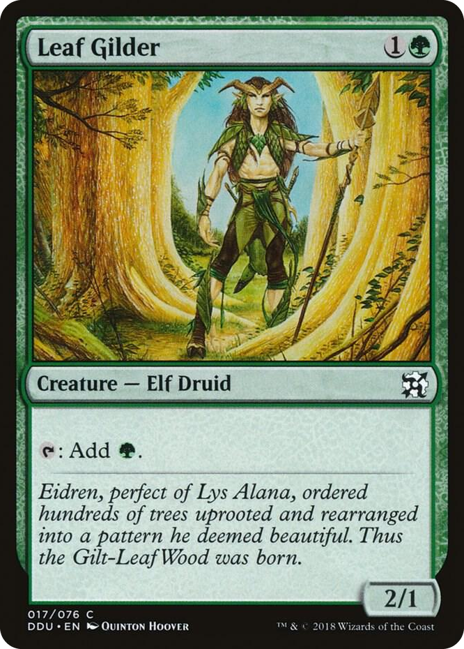 0017 Leaf Gilder C Duel Decks: Elves vs. Inventors