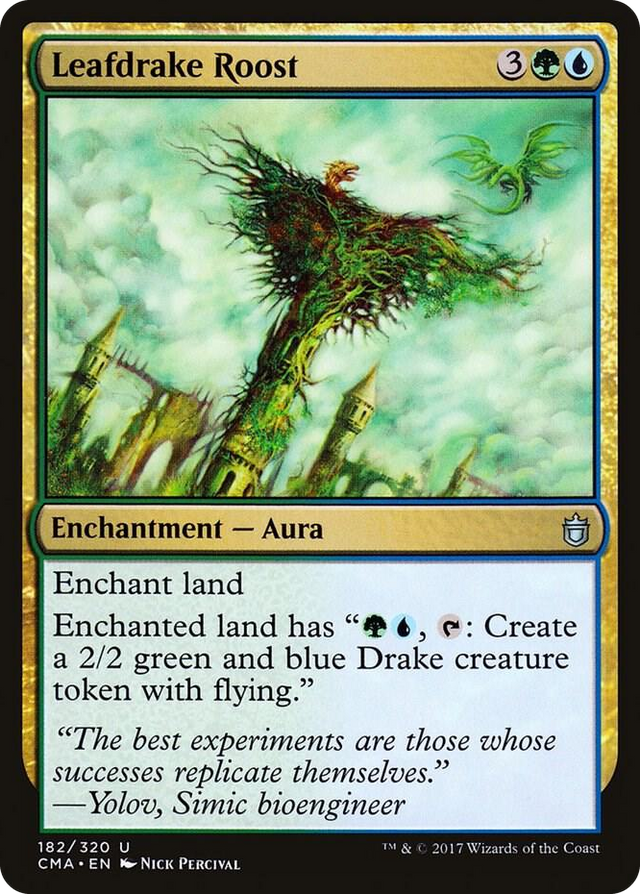 0182 Leafdrake Roost U Commander Anthology