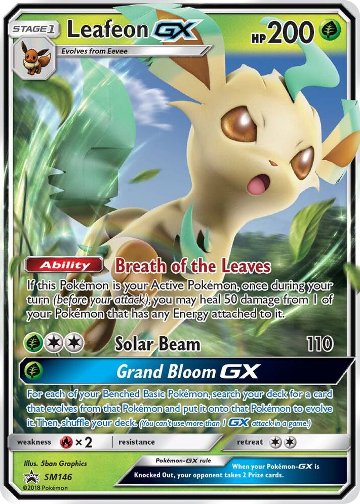 SM146 Leafeon GX - SM146 Promo SM Promos