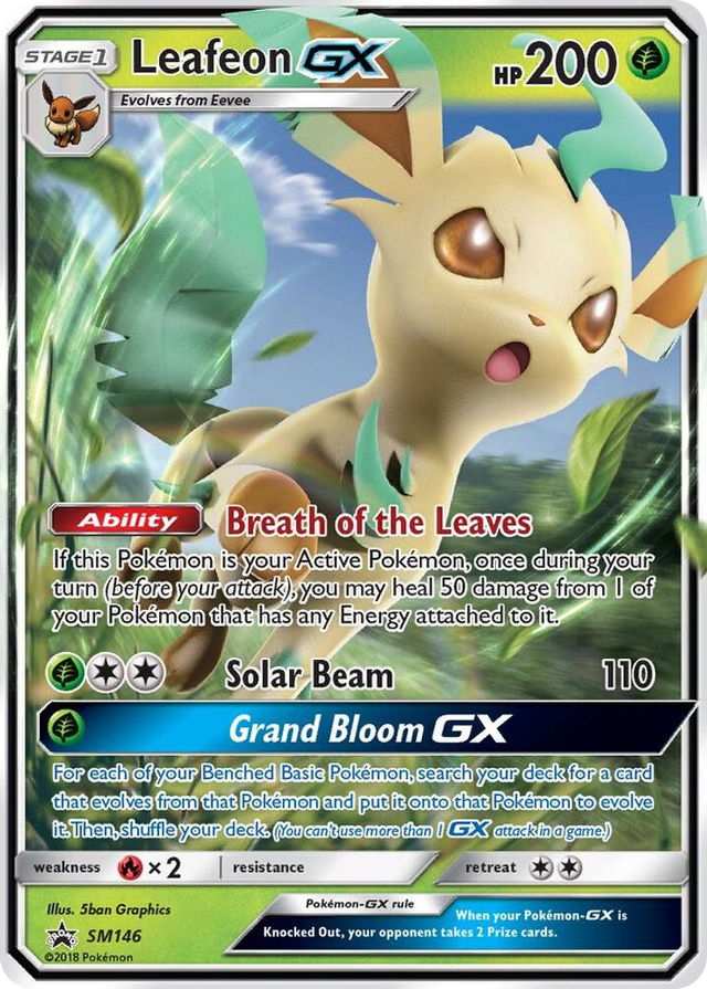 SM146 Leafeon GX - SM146 Promo SM Promos
