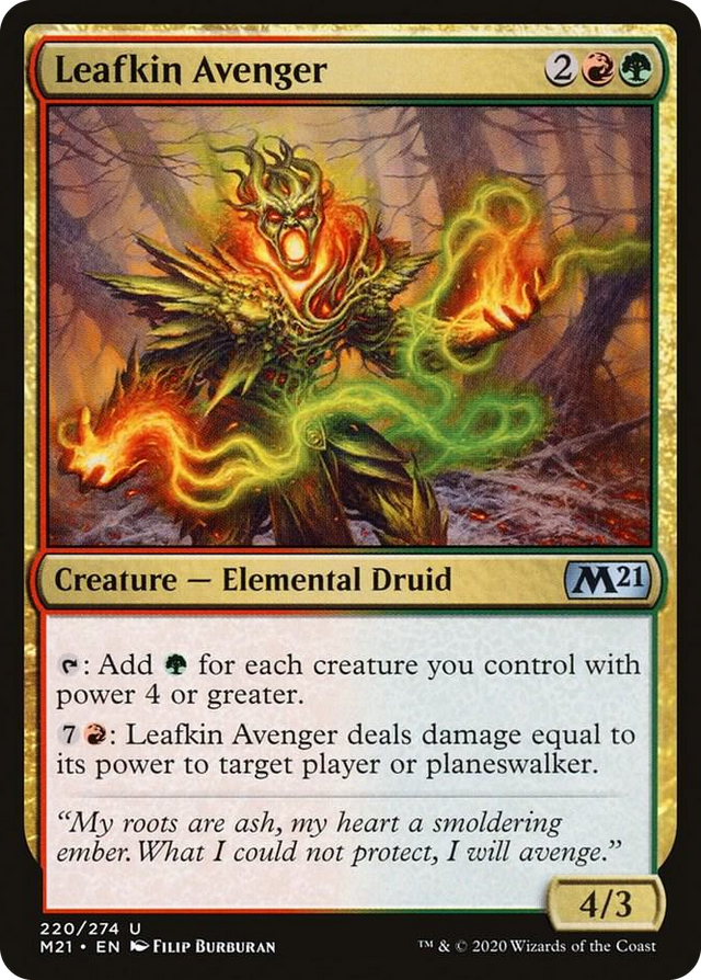 0220 Leafkin Avenger U Core Set 2021