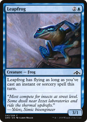 0042 Leapfrog C Guilds of Ravnica