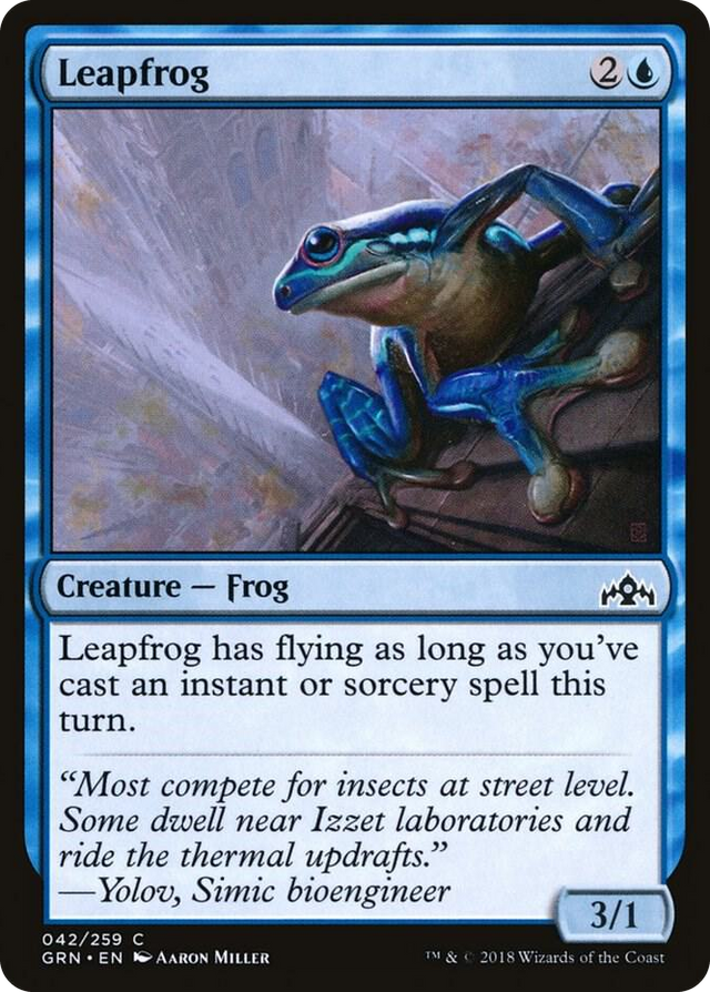0042 Leapfrog C Guilds of Ravnica