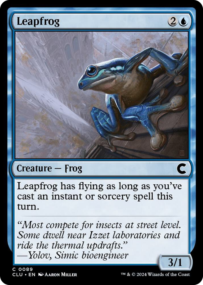 0089 Leapfrog C Ravnica: Clue Edition