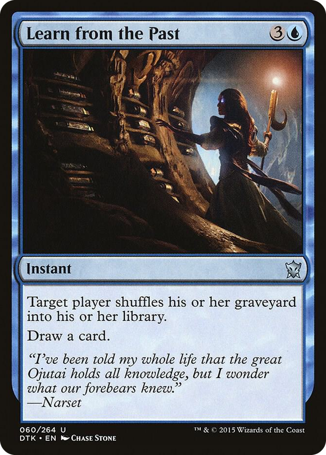 0060 Learn from the Past U Dragons of Tarkir