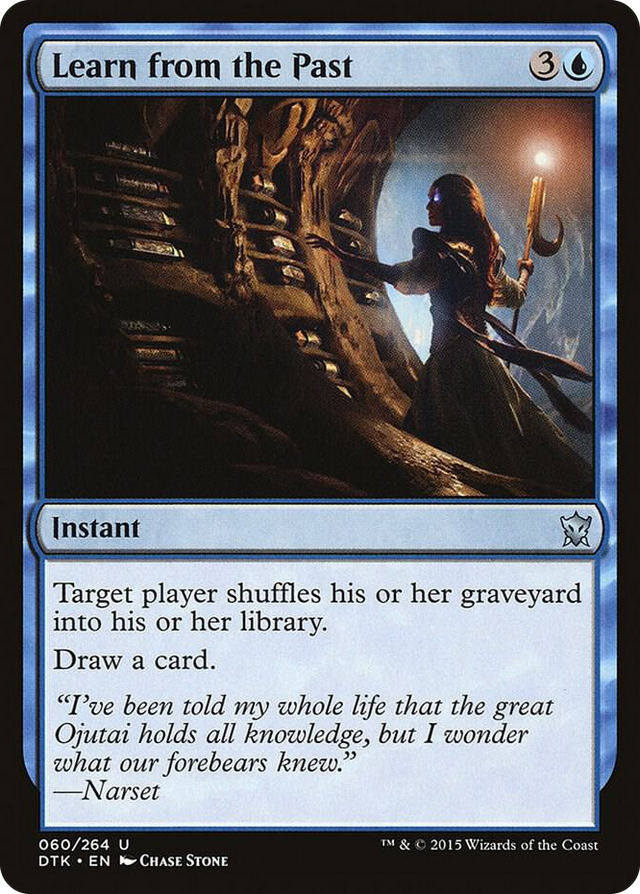 0060 Learn from the Past U Dragons of Tarkir