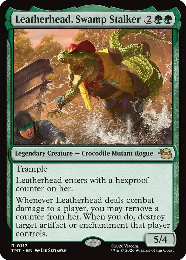 0117 Leatherhead, Swamp Stalker R Teenage Mutant Ninja Turtles
