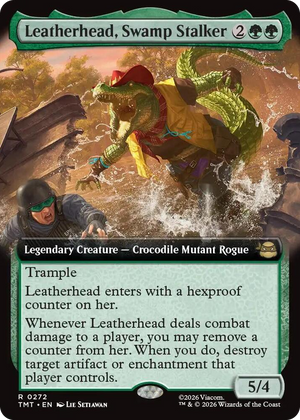 0272 Leatherhead, Swamp Stalker (Extended Art) R Teenage Mutant Ninja Turtles