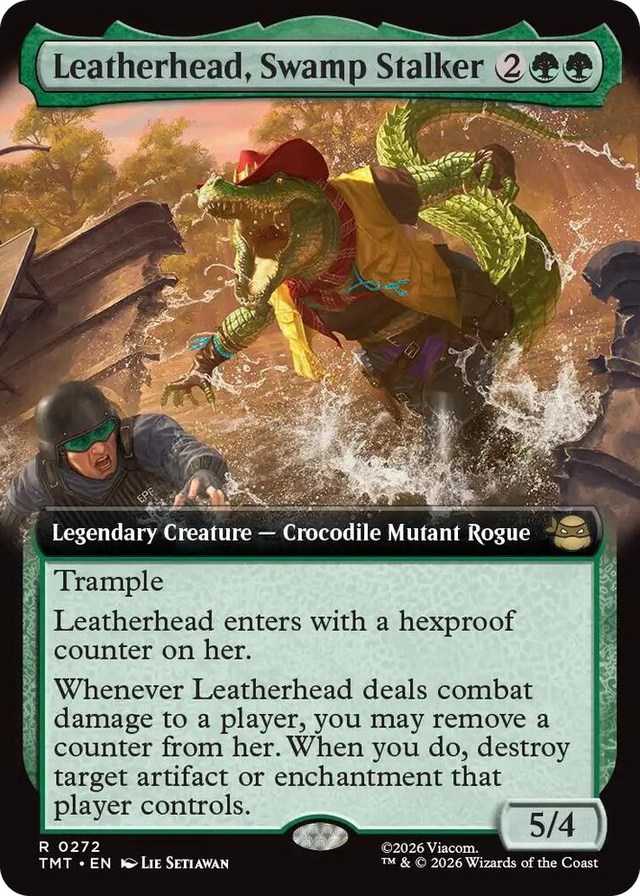 0272 Leatherhead, Swamp Stalker (Extended Art) R Teenage Mutant Ninja Turtles