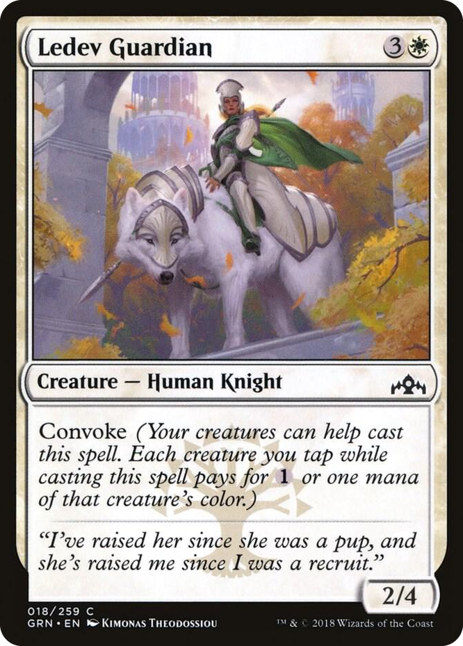 0018 Ledev Guardian C Guilds of Ravnica