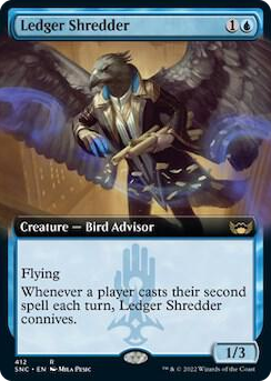 0412 Ledger Shredder (Extended Art) R Streets of New Capenna