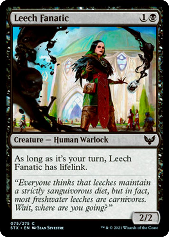 0075 Leech Fanatic C Strixhaven: School of Mages