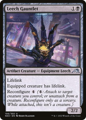0106 Leech Gauntlet U Kamigawa: Neon Dynasty