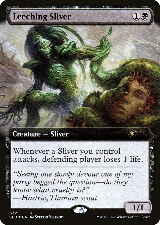 0632 Leeching Sliver (Extended Art) R Secret Lair Drop Series