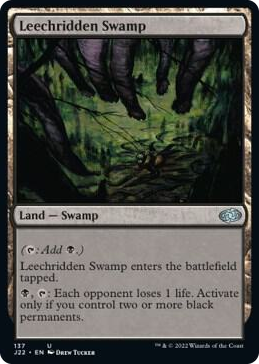 Leechridden Swamp #137 U - Jumpstart 2022 Pokemon card