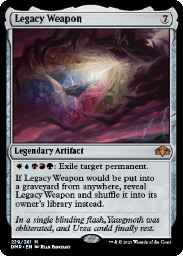 0229 Legacy Weapon M Dominaria Remastered