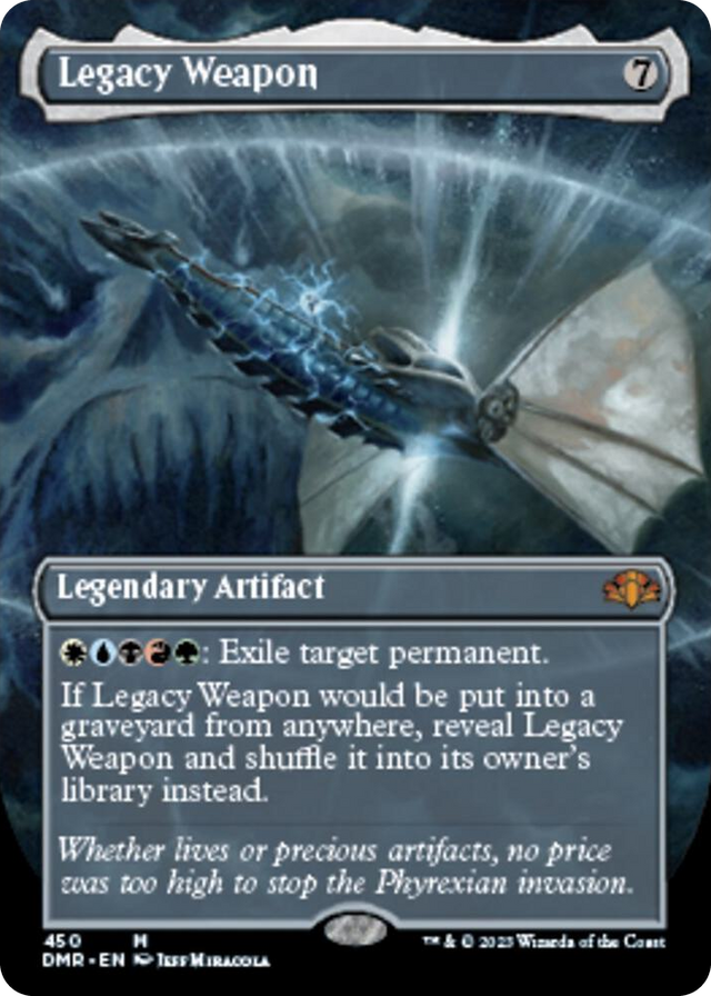 0450 Legacy Weapon (Borderless) M Dominaria Remastered