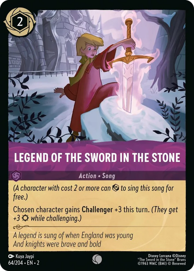 0064 Legend of the Sword in the Stone Common Rise of the Floodborn
