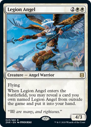0023 Legion Angel R Promo Pack: Zendikar Rising