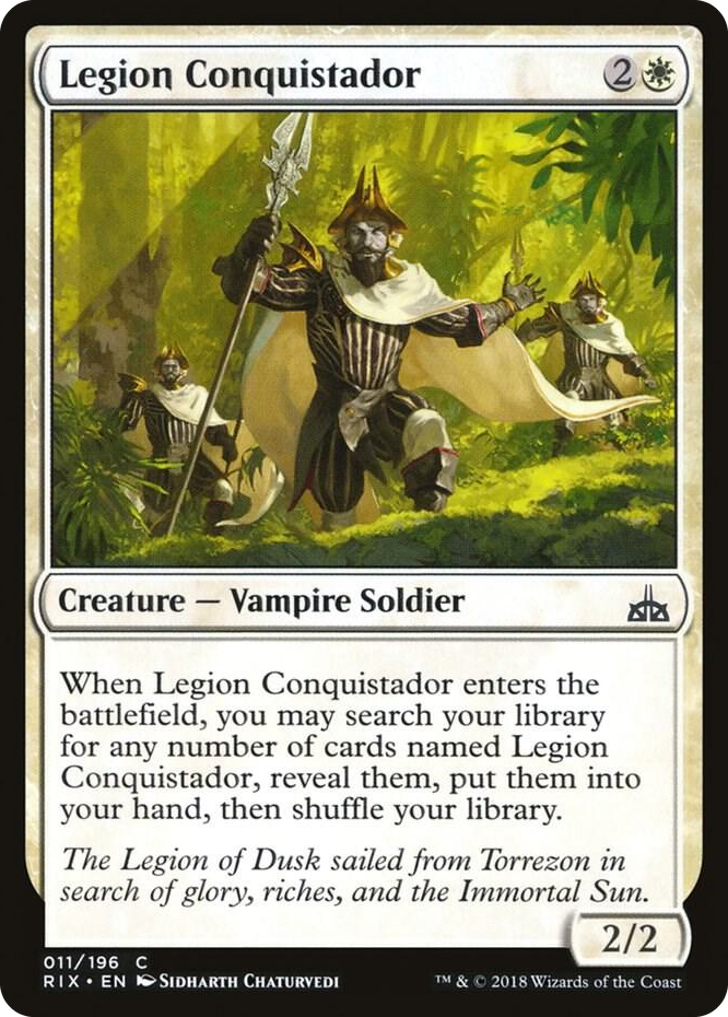 0011 Legion Conquistador C Rivals of Ixalan