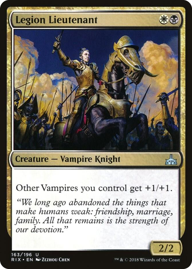 0163 Legion Lieutenant U Rivals of Ixalan
