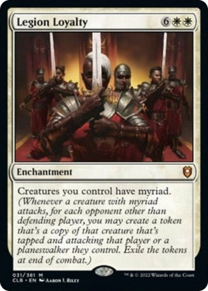 0031 Legion Loyalty M Commander Legends: Battle for Baldur's Gate